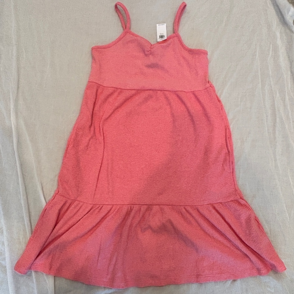 Pink Sleeveless Kids Dress